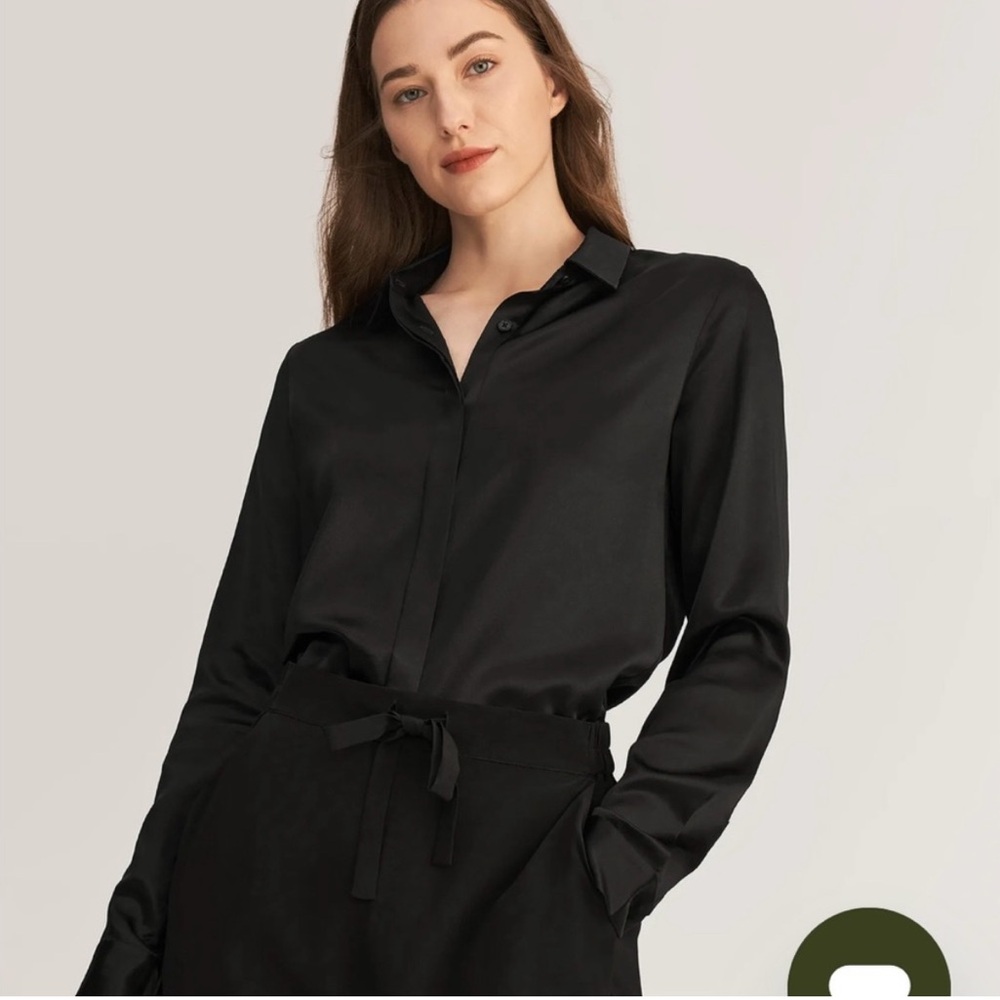 Elegant Black Women's Top